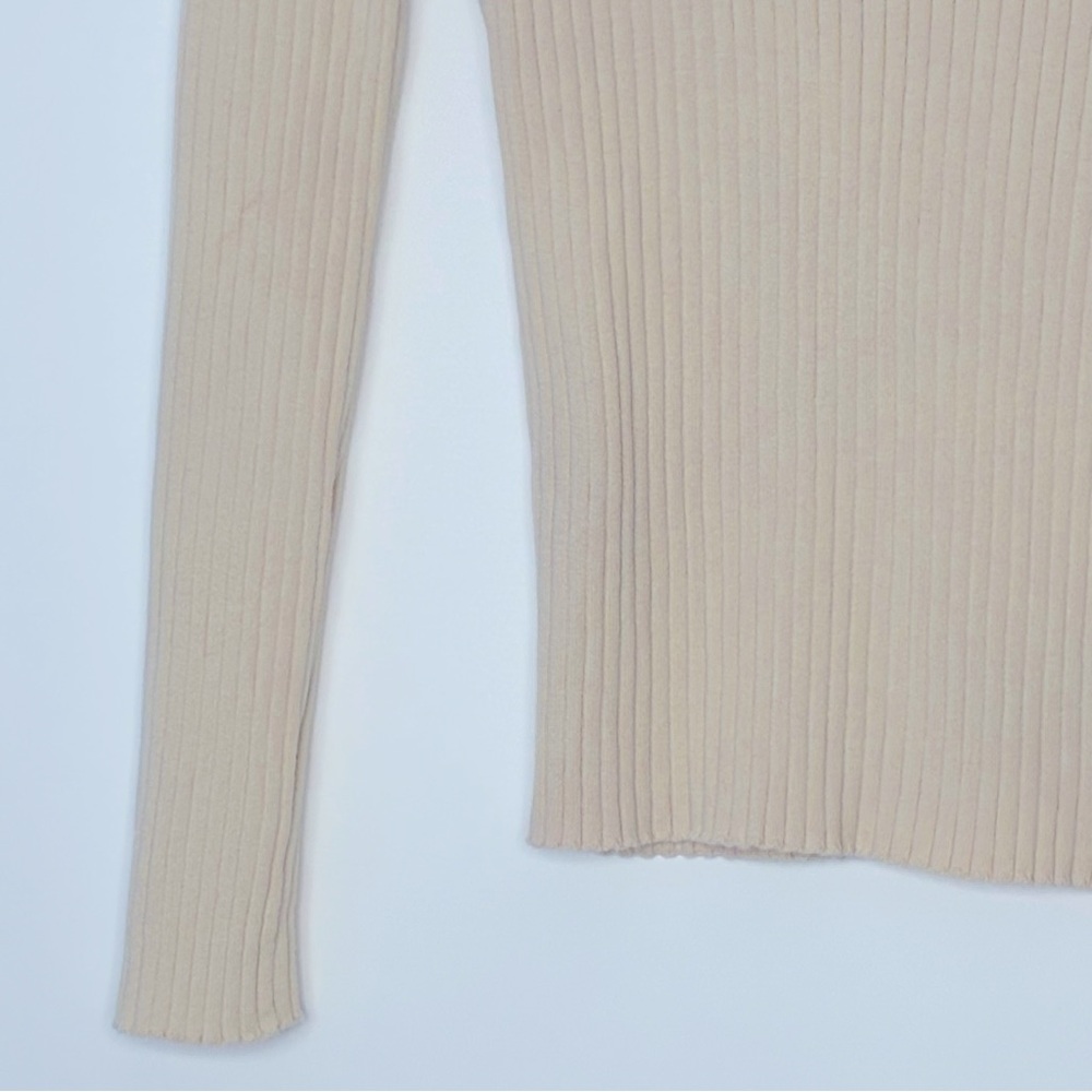 ROLLA'S Natural Ribbed Sweater Size 8/S #0028 - Picture 5 of 14
